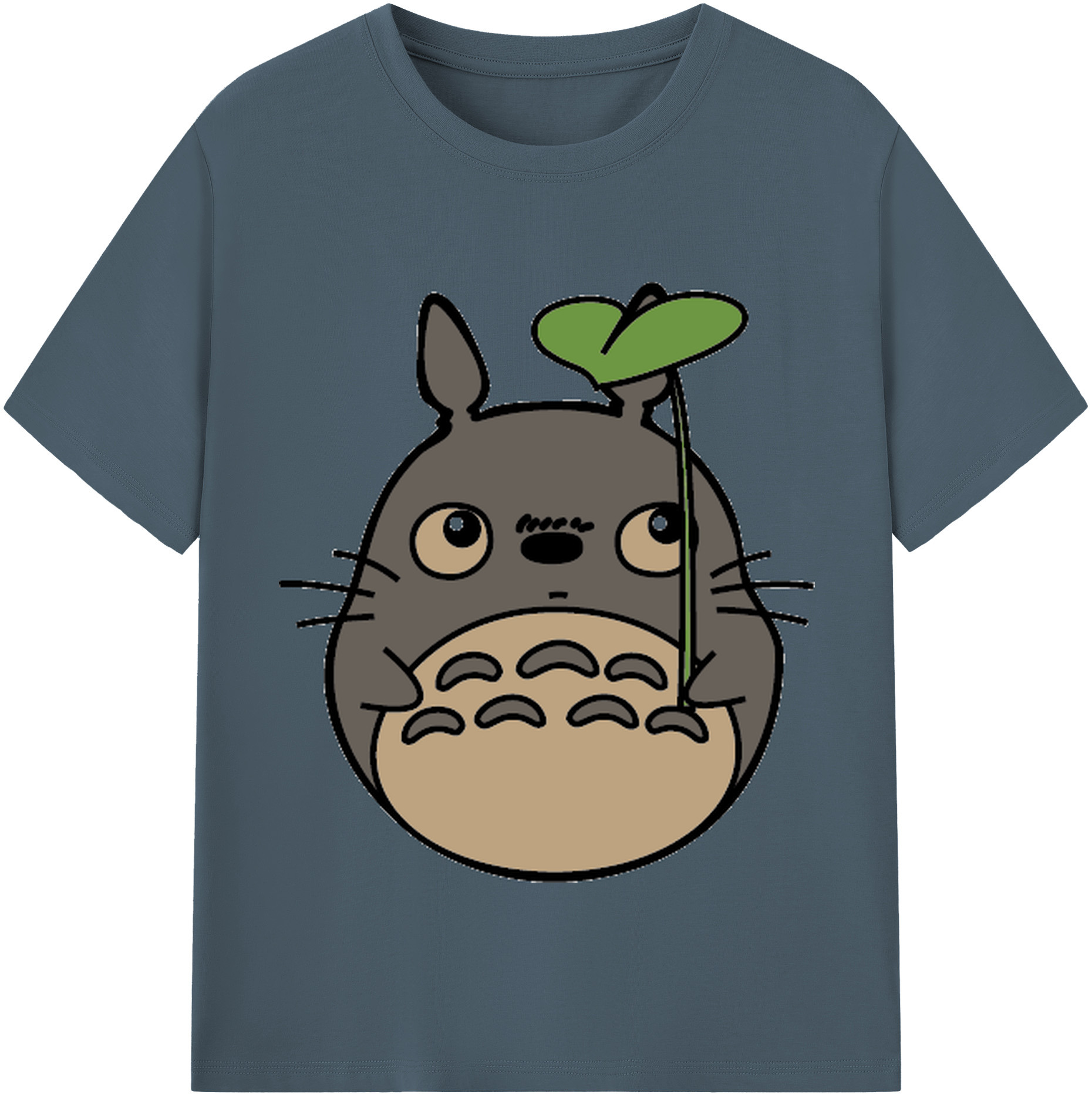（画像用） となりのトトロ 草壁メイ 草壁サツキ My Neighbor Totoro Satsuki Kusakabe Mei Kusakabe 綿100％半袖Tシャツ（フロントプリント）